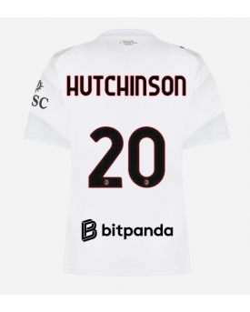 AC Milan Omari Hutchinson #20 Maglia Gara Trasferta Repliche 2026-27 Donna Maniche Corte AC Milan Omari Hutchinson #20 Maglia Gara Trasferta Repliche 2026-27 Donna Maniche Corte